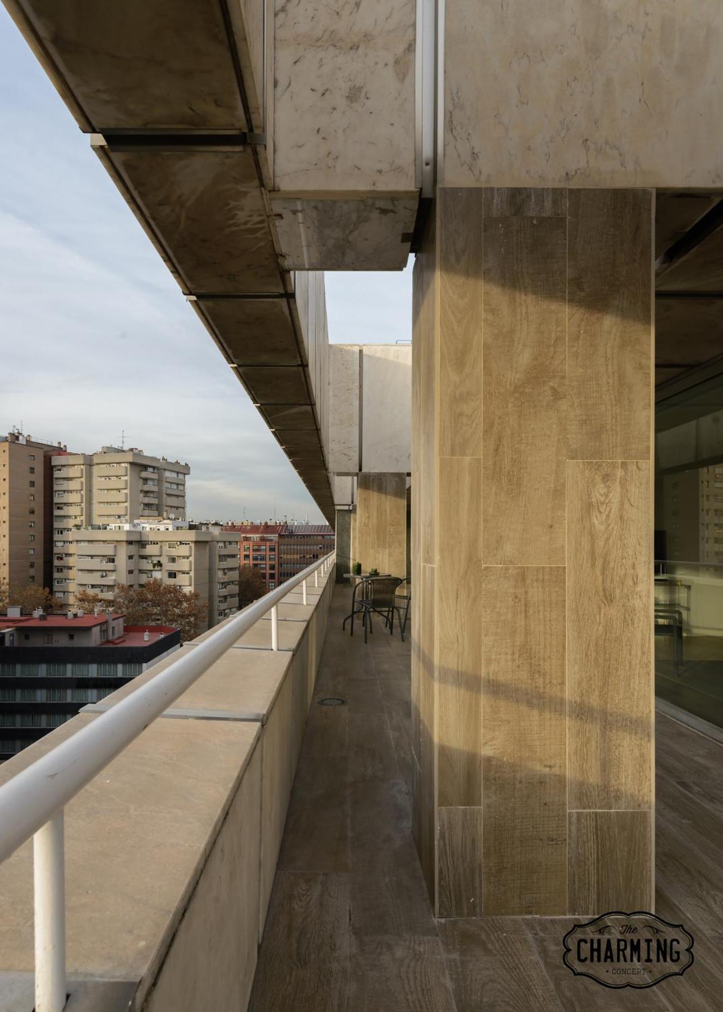 Charming Eurobuilding 2 Terrace Exclusive - Plaza De Parking Leilighet Madrid Eksteriør bilde