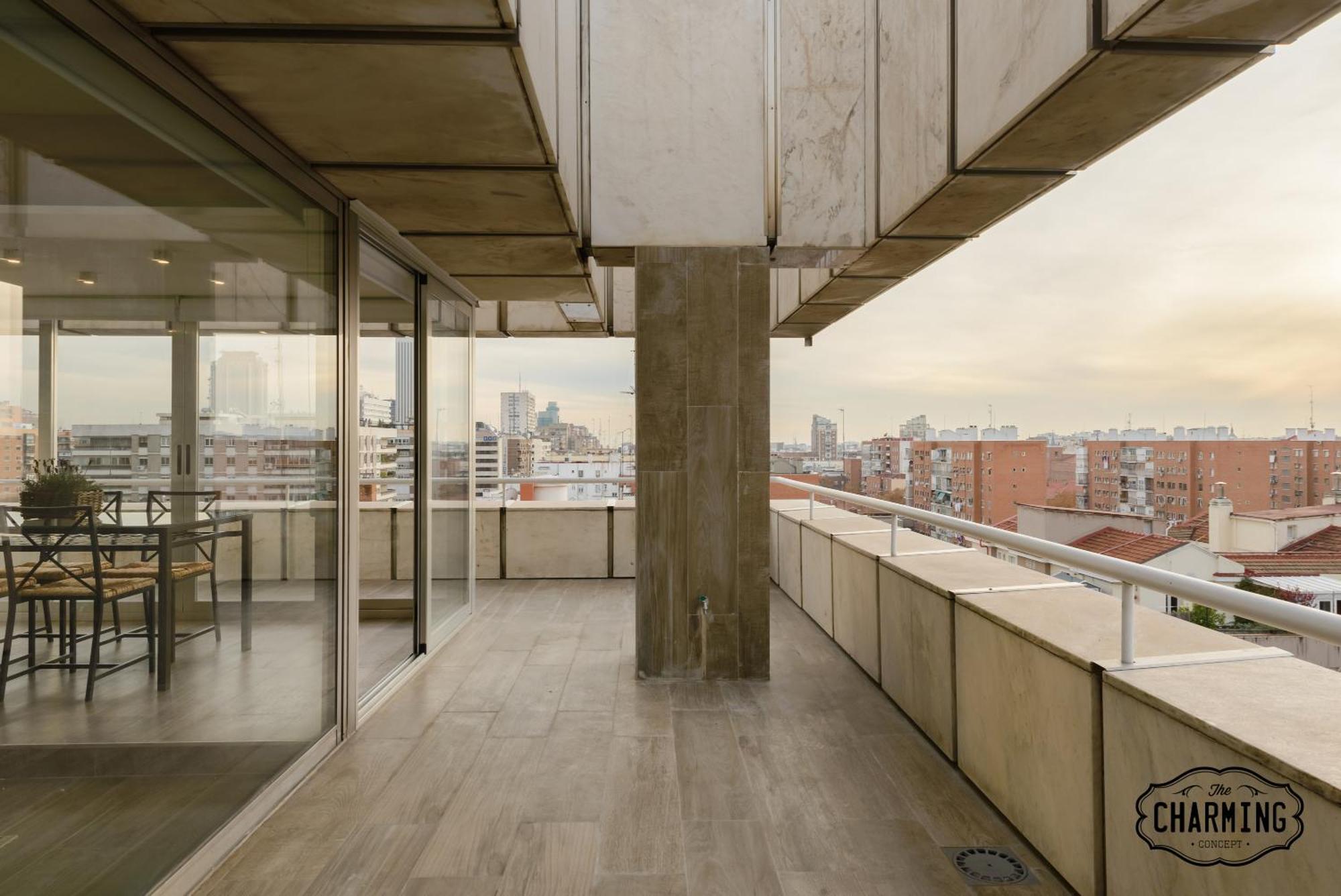 Charming Eurobuilding 2 Terrace Exclusive - Plaza De Parking Leilighet Madrid Eksteriør bilde