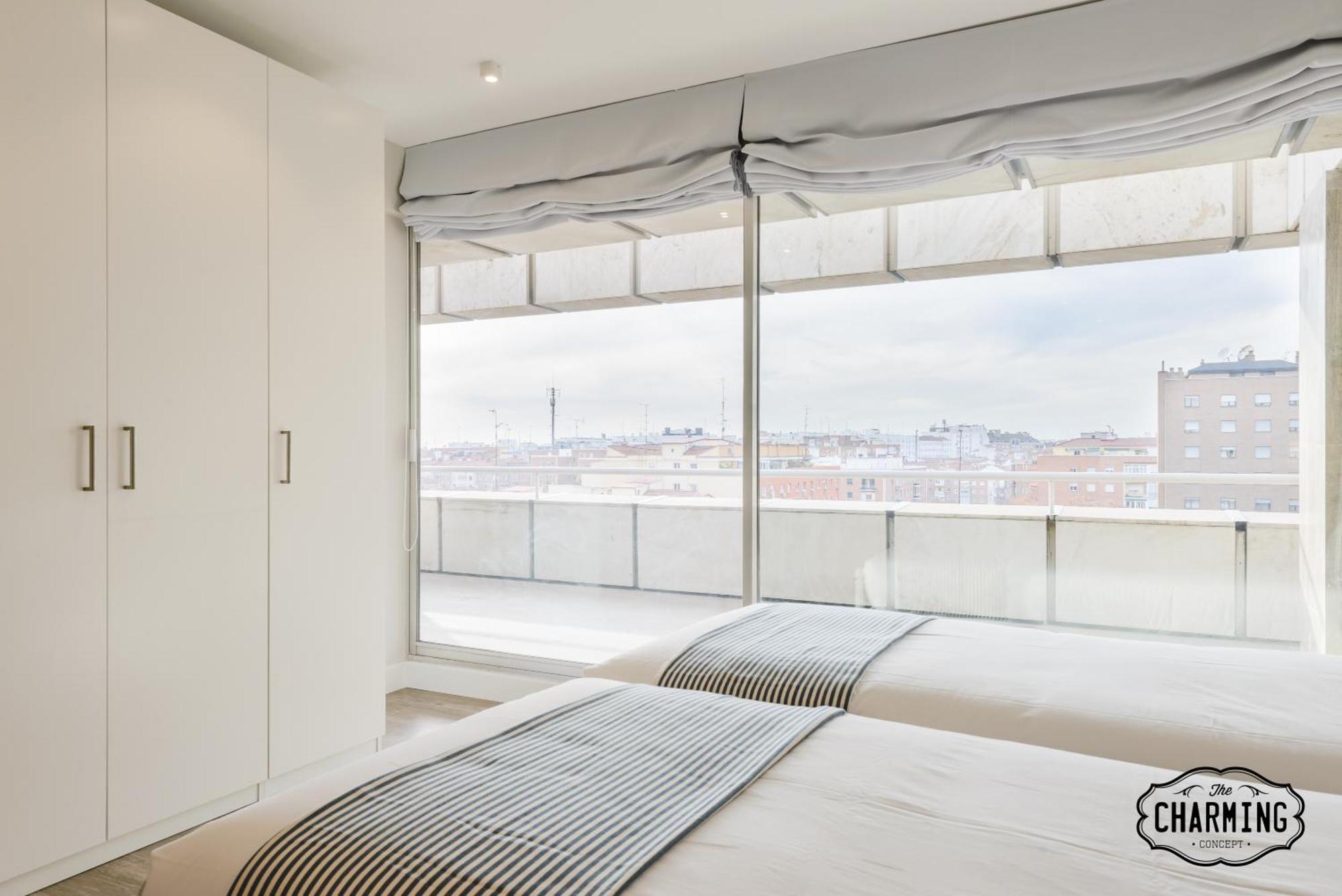 Charming Eurobuilding 2 Terrace Exclusive - Plaza De Parking Leilighet Madrid Eksteriør bilde